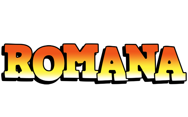 Romana sunset logo