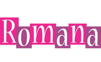 Romana whine logo