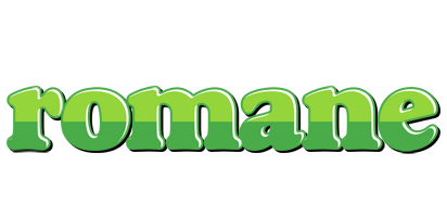 Romane apple logo