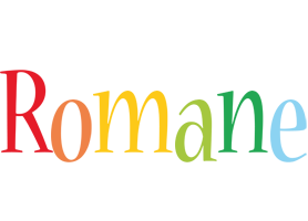 Romane birthday logo