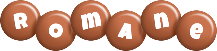 Romane candy-brown logo