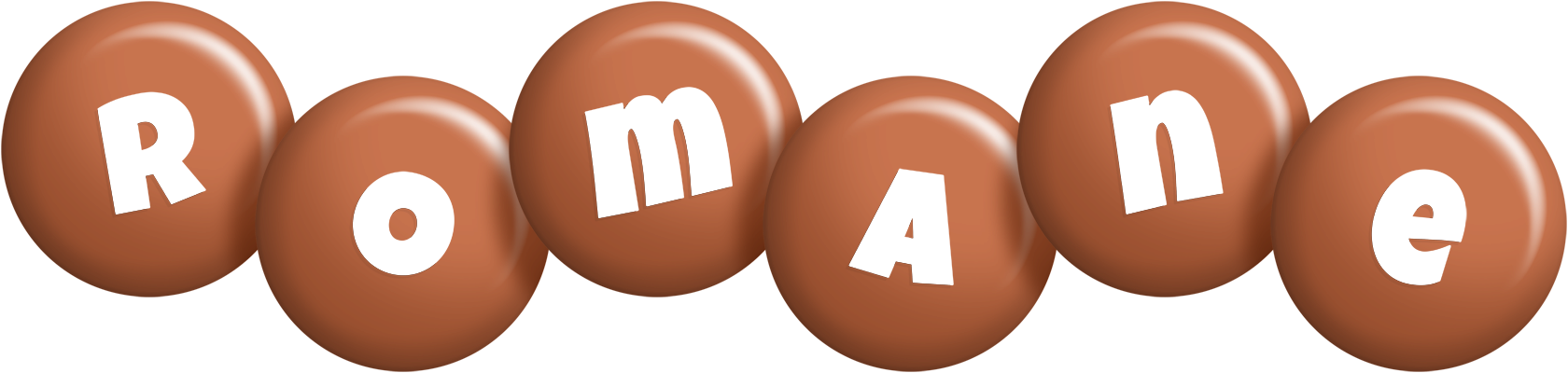 Romane candy-brown logo