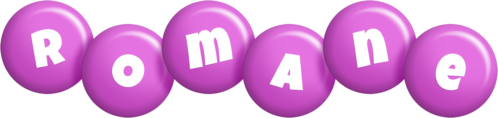 Romane candy-purple logo