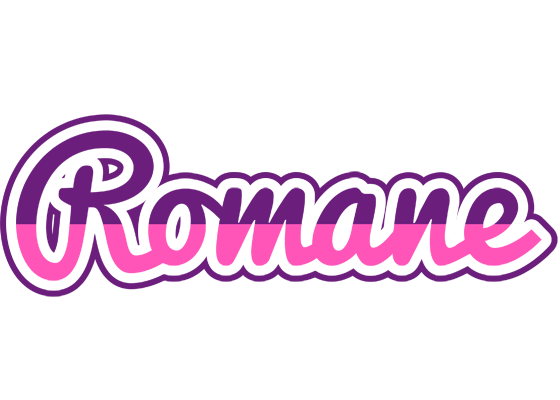 Romane cheerful logo
