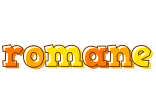 Romane desert logo