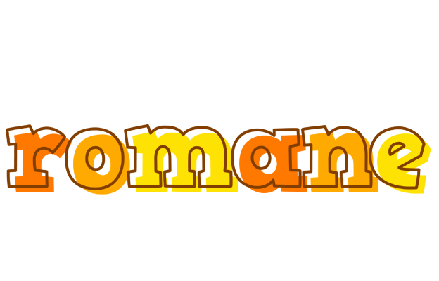 Romane desert logo