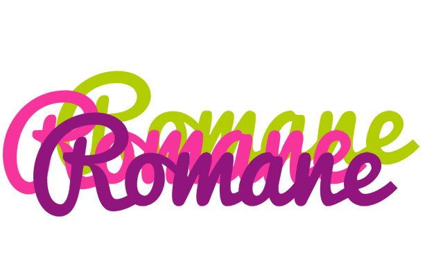 Romane flowers logo