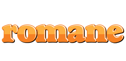 Romane orange logo