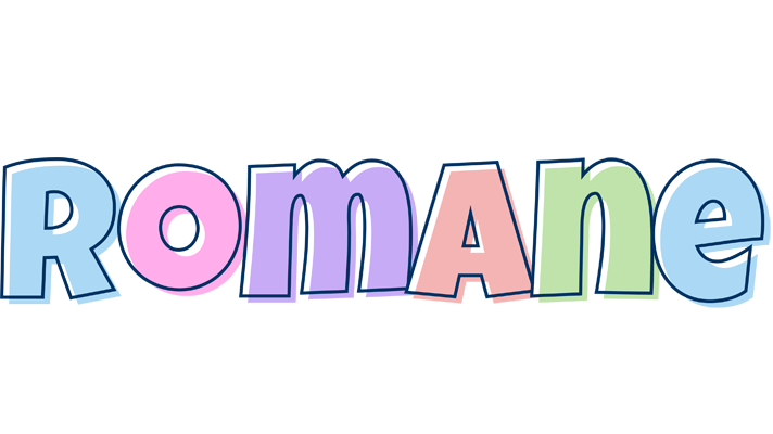 Romane pastel logo