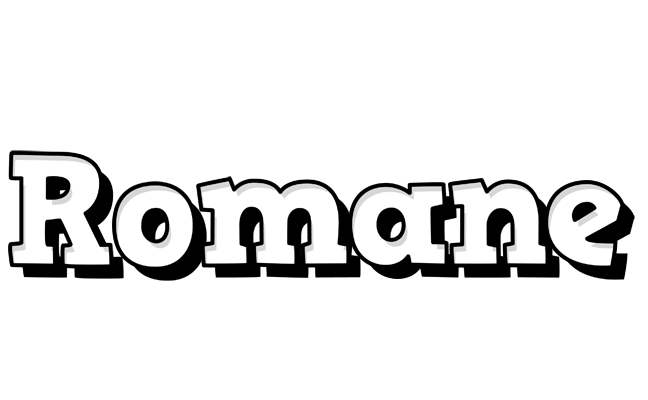 Romane snowing logo