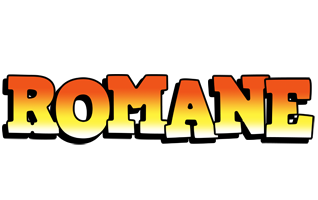 Romane sunset logo