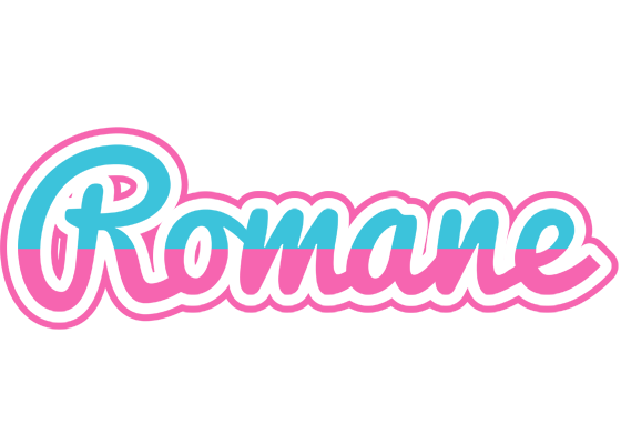 Romane woman logo