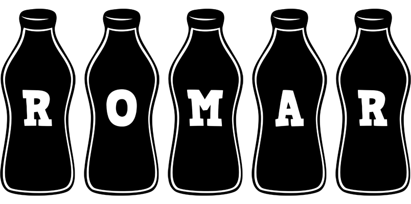 Romar bottle logo