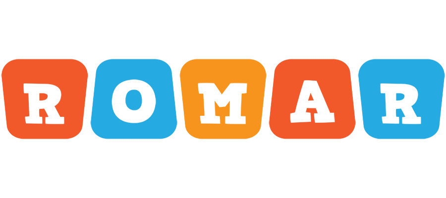Romar comics logo