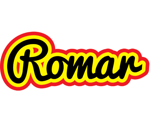Romar flaming logo