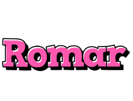 Romar girlish logo