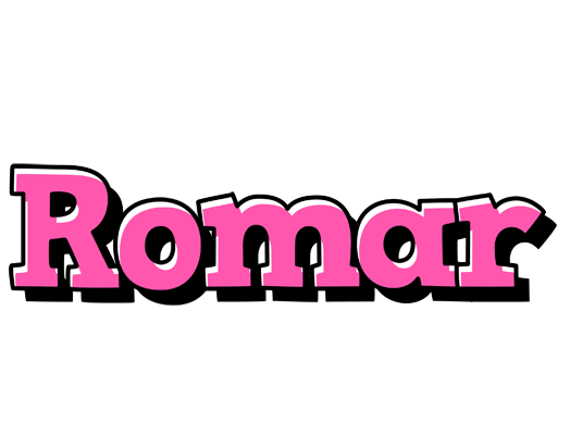 Romar girlish logo