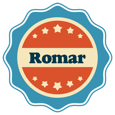 Romar labels logo