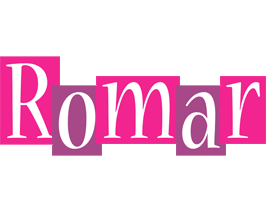 Romar whine logo