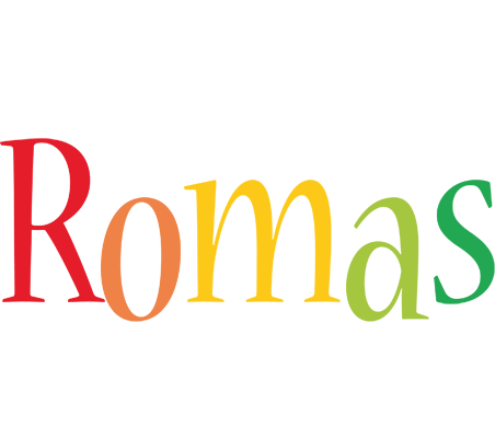 Romas birthday logo