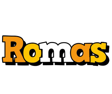 Romas cartoon logo