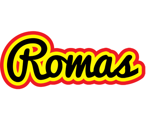 Romas flaming logo