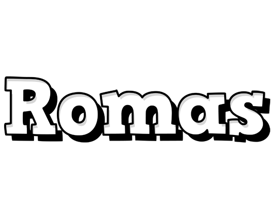 Romas snowing logo