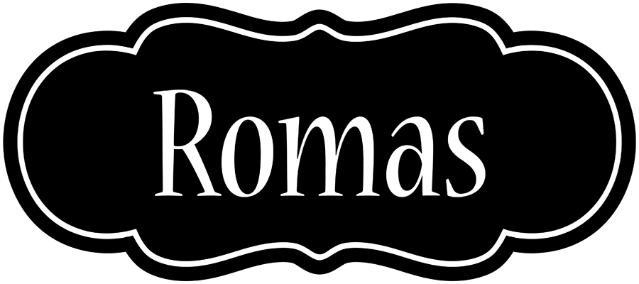 Romas welcome logo