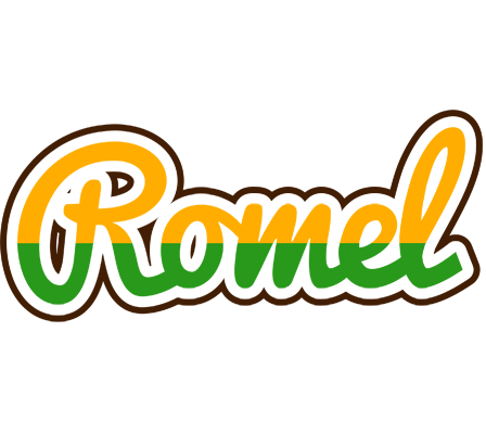 Romel banana logo