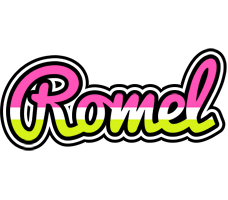Romel candies logo