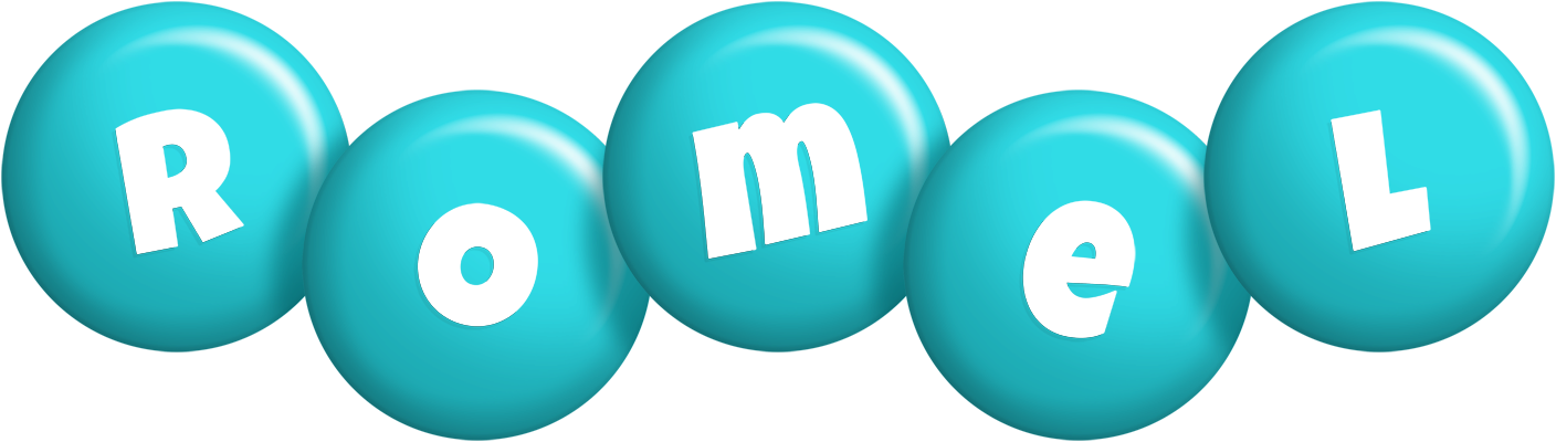 Romel candy-azur logo