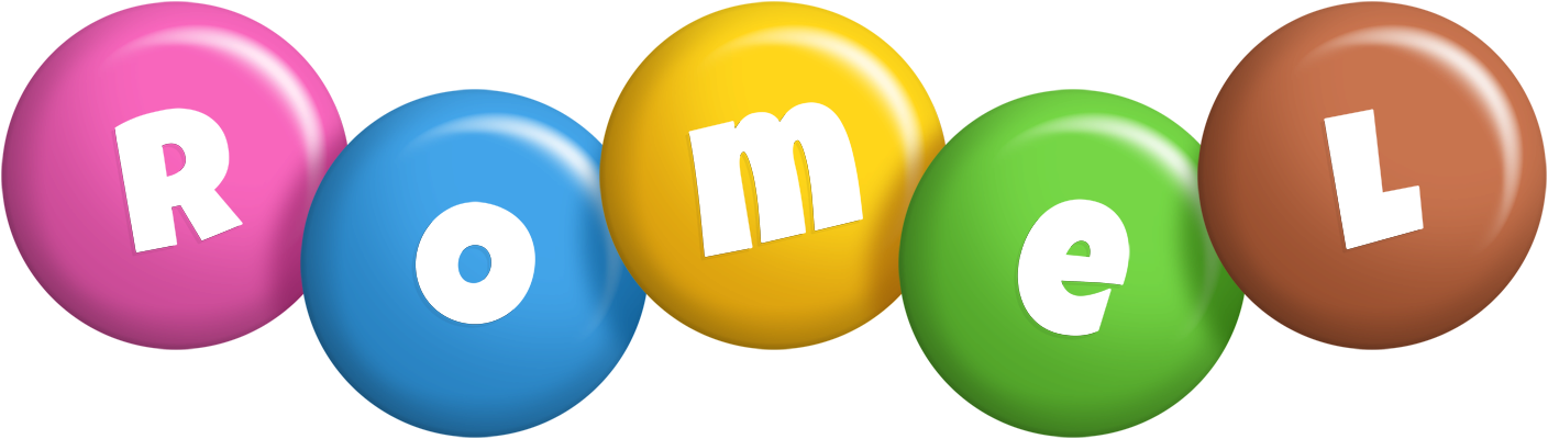 Romel candy logo