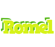Romel citrus logo