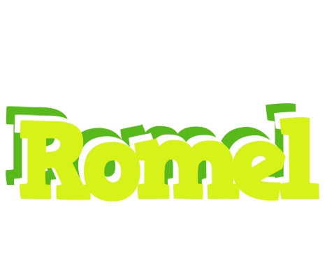 Romel citrus logo