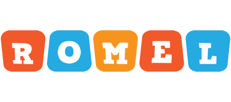 Romel comics logo