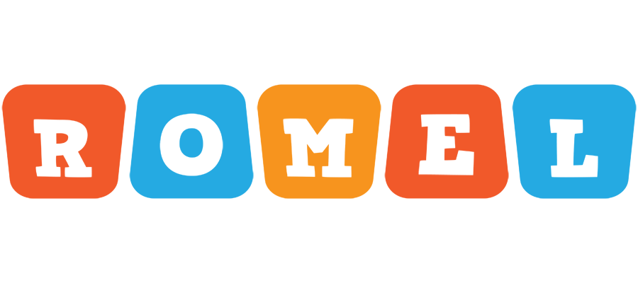 Romel comics logo