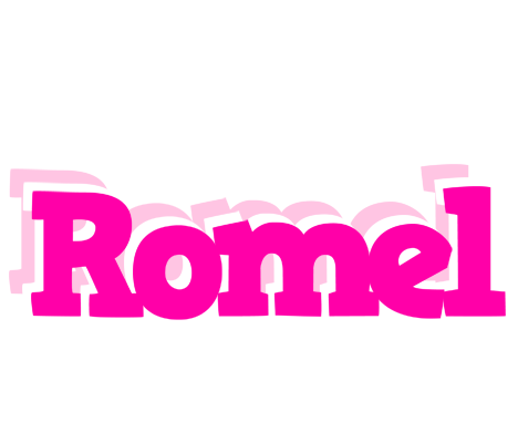 Romel dancing logo