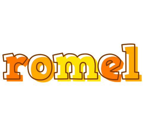 Romel desert logo