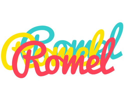 Romel disco logo
