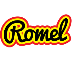Romel flaming logo