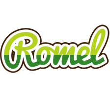 Romel golfing logo