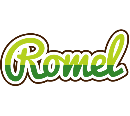 Romel golfing logo