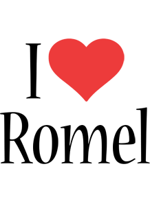 Romel i-love logo