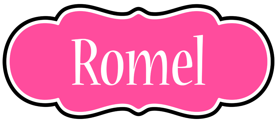 Romel invitation logo