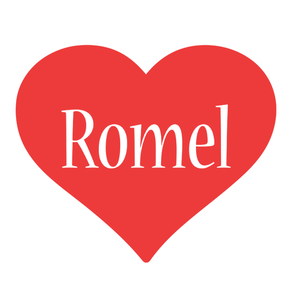 Romel love logo