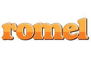 Romel orange logo