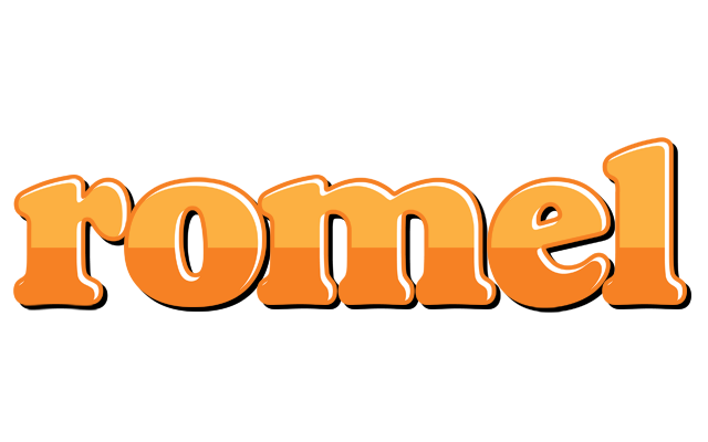Romel orange logo