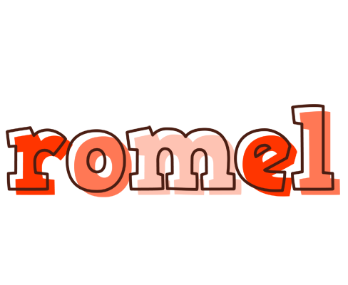 Romel paint logo