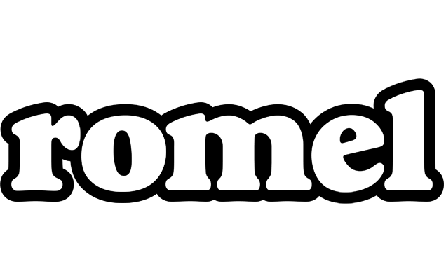 Romel panda logo