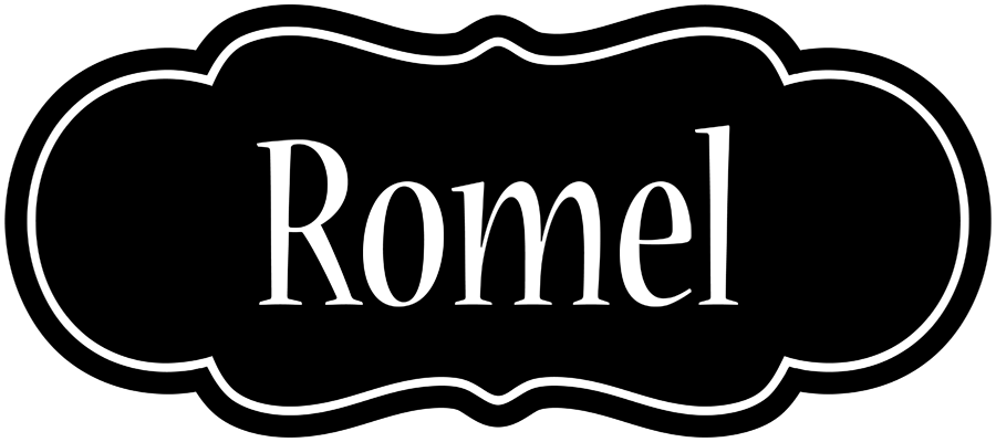 Romel welcome logo